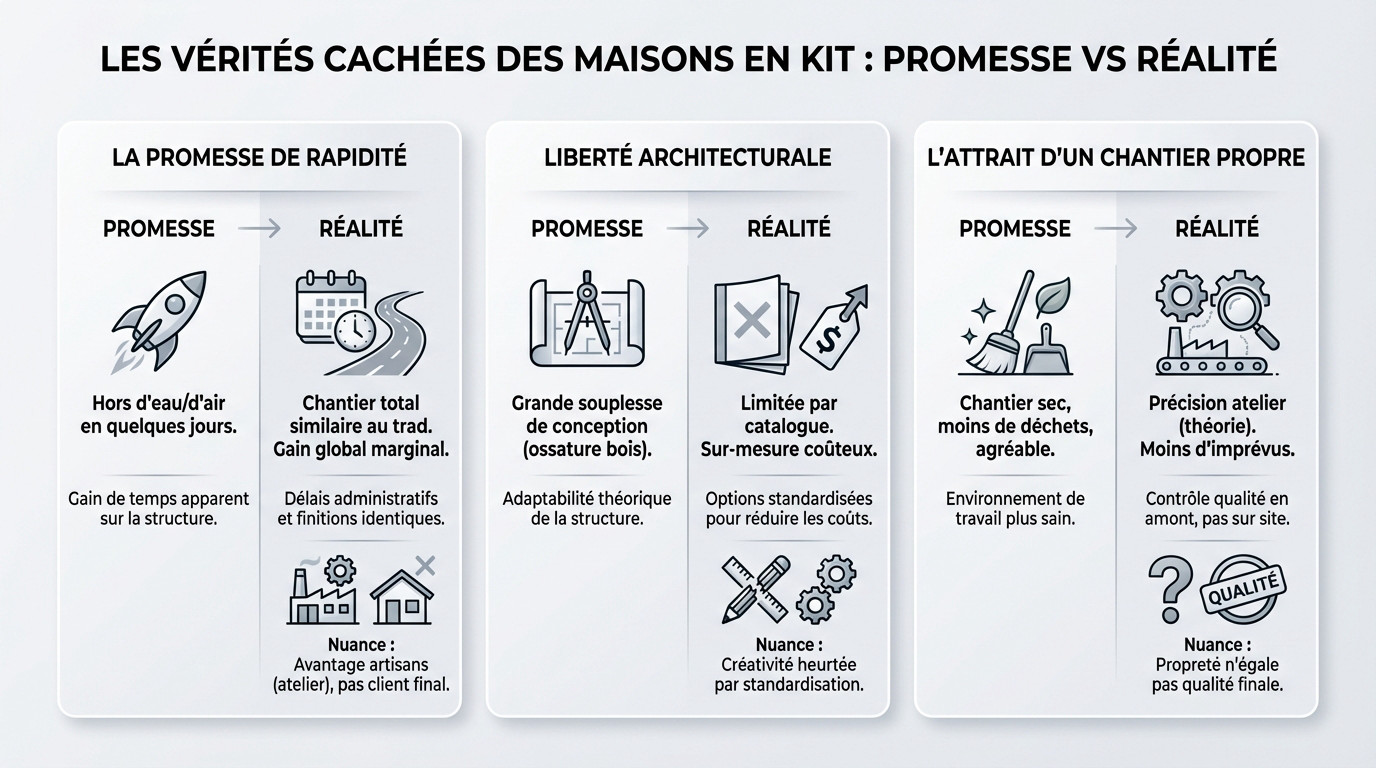 Construction d'une maison ossature bois en kit : structure et assemblage